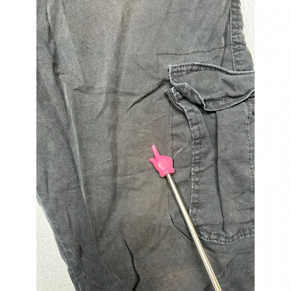 Wrangler Regular Taper Cotton Black 38x30 Mens